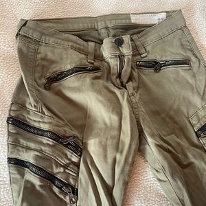 Rag & Bone olive Green utility pants